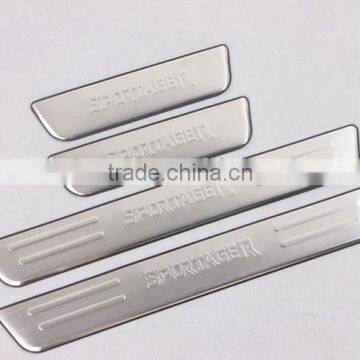 ABS Chrome 4 Pcs Door Sill Scuff Plate For Sportage R Car 2010 Parts Accessories