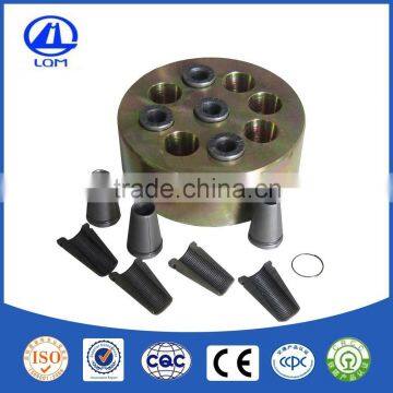 Chinese new concrete grip and anchor head steel space frame construction