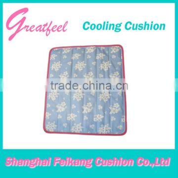 Ice and cooling seat cushion for car drivers in hot weather