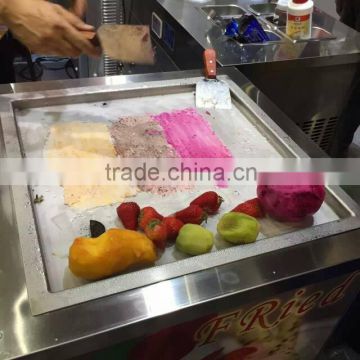 Small fried ice cream machine with low price for street business