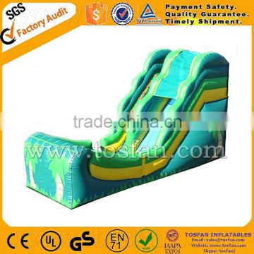 inflatable slide tropical water slide for rental company A4030