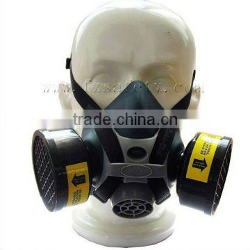 double cartridge gas mask CE EN 140