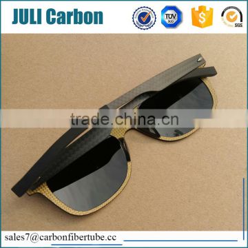 Juli factory directly light weight Carbon fiber frame sun glasses