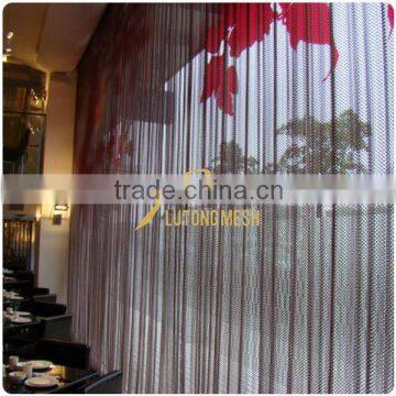 Anping lutong mesh salon curtain design for interior decoration