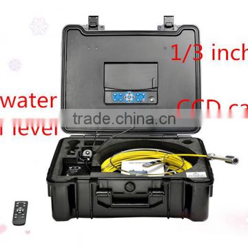NEW ! TVBTECH Proferssional 30m pipe inspection camera with DVR & durable case with meter counter