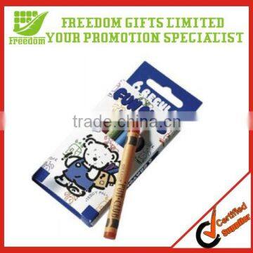 Promotional Logo Imprinted Colorful Wax Caryon