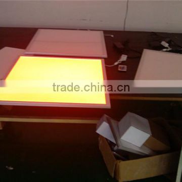 ultra slim CE ROHS approved round square ceiling led panel light 600 600