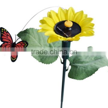 Kawachi Solar Fluttering Butterfly with Sunflower Panels