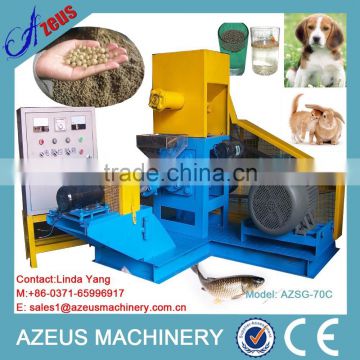 180-250kg/h Full automatic floating fish/animal feed pellet machine for sale