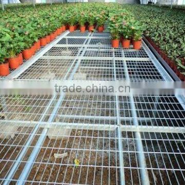 Greenhouse mobile seedbed benches