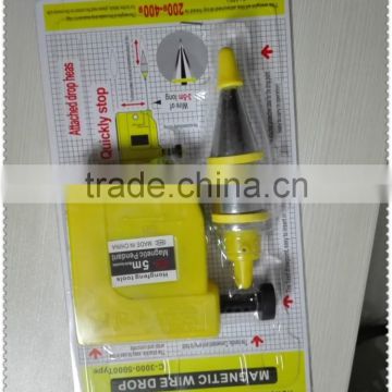 best selling magnetic plumb bob with 3m 5m 6m line and painting bob
