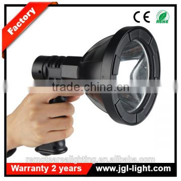 camping spotlight hunting equipment Portable hunting search light hand held LED Rechargeable 10w cree car spotlight
