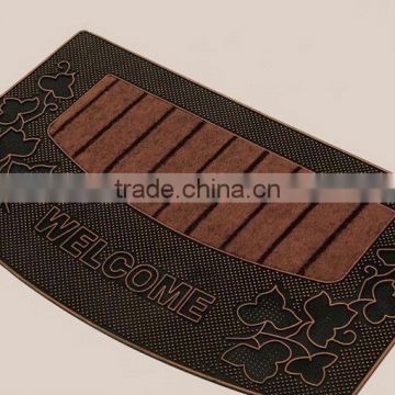 Durable eco friendly custom colored door mats