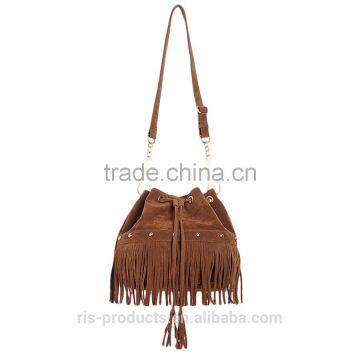 New arrival tassel shoulder bag China manufacturer bags women handbags