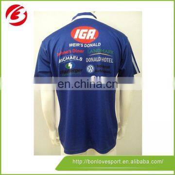 Digital Print With Pattern Staff Uniform Polo Shirt