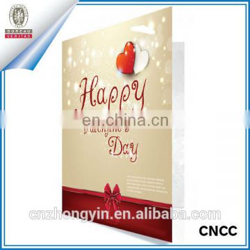 Custome Eco-friendly valentine cards /custom greeting cards