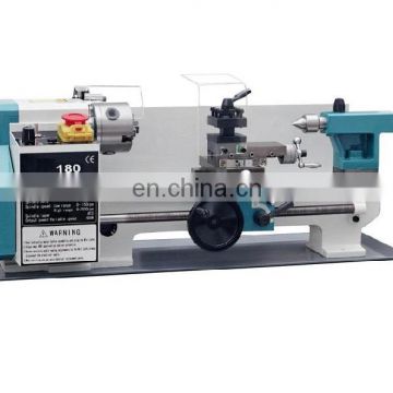 D180V variable speed Small horizontal bench lathe machine price with CE
