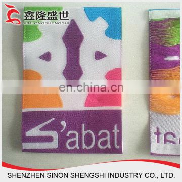 China manufactures lovely clothing woven label