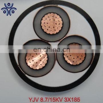 Cable manufacturer 3X95mm2 xlpe insulated underground 11KV power cable