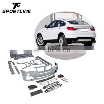 PP Material x Drive Series M Sport Style X4 Auto Bumper for BMW X4 2013UP