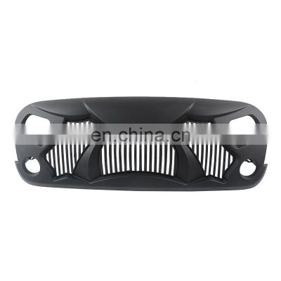 Front grille with mesh for Jeep Wrangler JK 07-17 4x4 parts accessories mesh grill