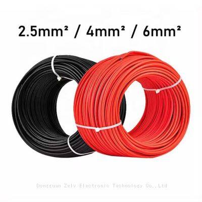 solar cable dc pv solar 10rm 2.5sq 2.5mm 4mm 6mm 10mm 16mm single solar photovoltaic cable wire