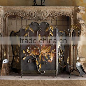 WHG14029 modern cast iron wood stove door best price high quality