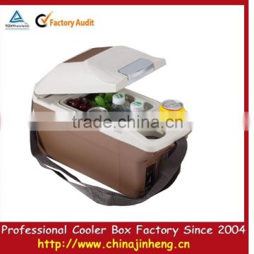 9L DC 12V table top mini drink cooler,mini portable car refrigerator,table top mini drink cooler