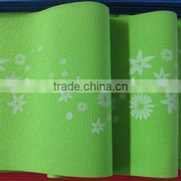 6mm yoga mat with printing patterns
