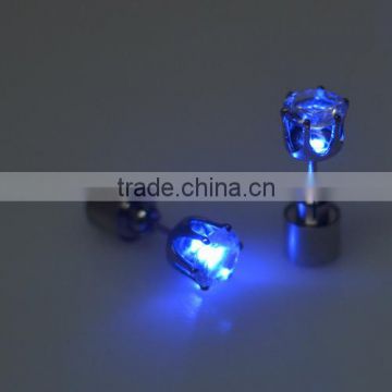 popular LED led crystal ear ring