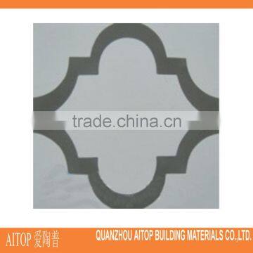 Grey texture classic design cement floor tiles panel cement body matt finish balcony floor cement tile 200x200mm cement tiles                        
                                                                                Supplier's Choice