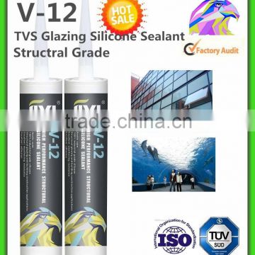 acetic silicon sealant/TVS glazing silicon sealant/colored silicone sealant