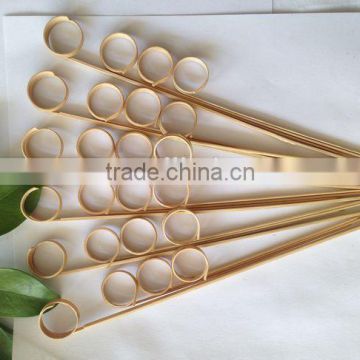 18cm bamboo knotted skewer for sale for food