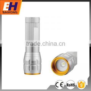 Hot sale Aluminium LED torch focus adjustable suitable for promoting