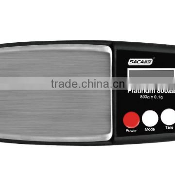 Cheap Portable 600g/0.1g Blue Backlit LCD Digital Pocket Scale Mini Electronic Digital Pocket Scale