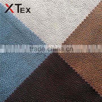 vogue design bronzed embossed ultra suede fabric,leather look fabric for sofa material upholstery