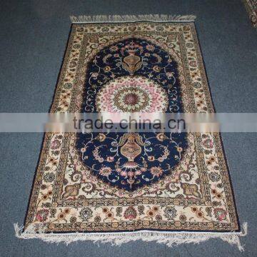 good quality handmade silk carpets hand knotted pure silk rug prayer