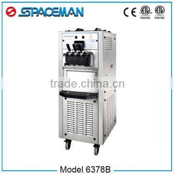 Precooling system soft ice cream machine