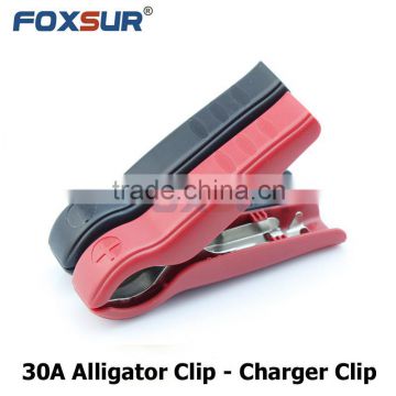 30A Closed alligator clip All copper-resistant high-pressure test Wire clip power clip Battery charge clamp opening