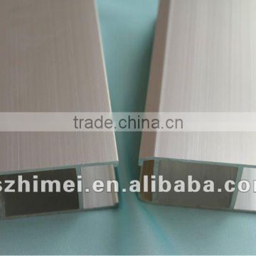 Silver Electrophoresis aluminum profiles /Good quality China factory price