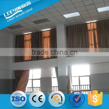 Anti Sound Wall Panel Wooden And Grooved Acoustic Wall And Ceiling Panels