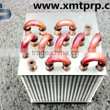 China TP aluminum fin copper tube condenser for cooling system