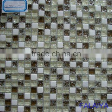 European Crystal Glass Mosaic icecrack CRASH04