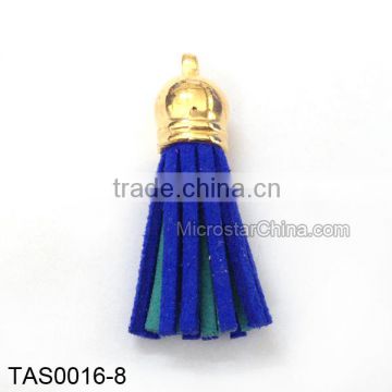 Fashion Suede Leather Tassel Colorful