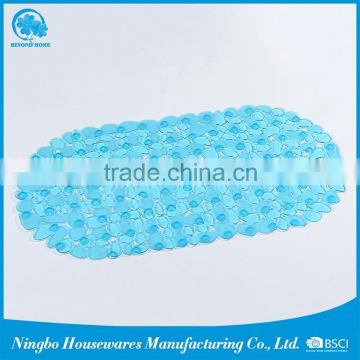 China wholesale 5pcs bathroom accessory set pvc bath matsr