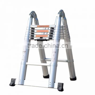 4.4m full aluminum multifunction telescopic ladder