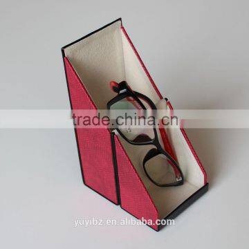 leather custom case eyeglass double glasses case