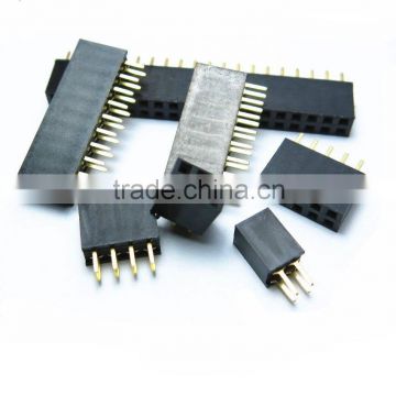 2.54mm Pitch 2-40pin Female Double Row Straight Header Strip Socket Connector