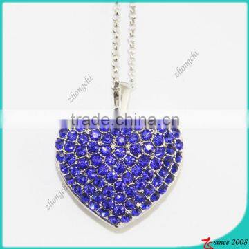 2016 New design heart pendant necklace