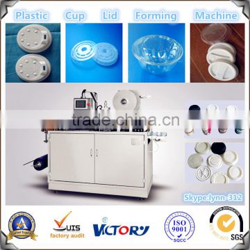 High Quality CE Standard Automatic plastic lid cover thermoforming machine plastic lid thermoforming machine Victory Machine